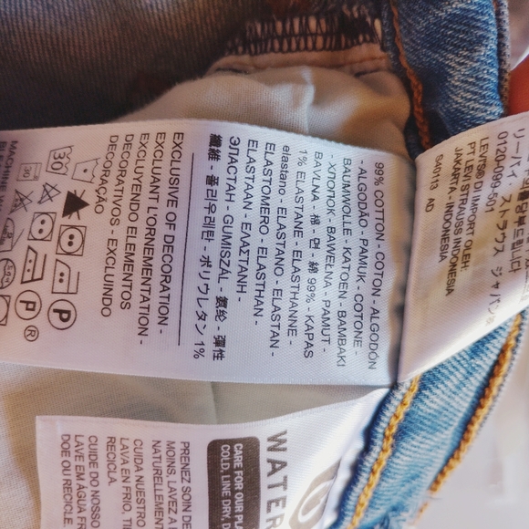 Levi's Premium women's Wedgie straight size 25 - Picture 11 of 16